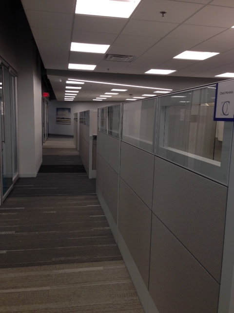 Office furniture installation